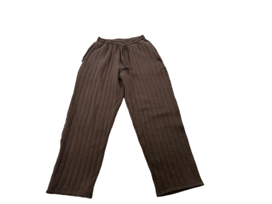 PADDED SWEATS BROWN
